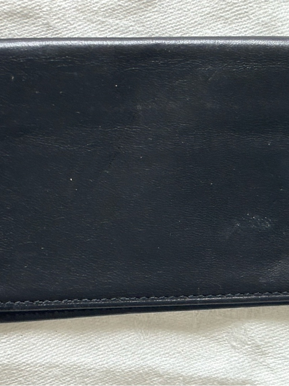Classic Black Leather Wallet